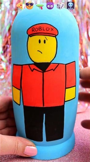 ASMR UNBOXING Forsaken Roblox Nesting Dolls Review ❤️#shorts #asmr #forsaken #roblox #trending #fyp