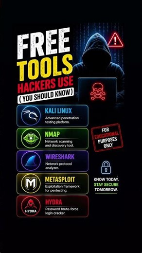 Free Tools to hack....You Should Know ⚠️