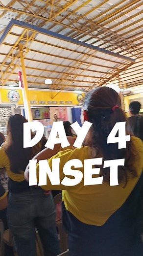 3.6K views · 24 reactions | Day 4- #INSET #fbreels #virals #fypシ゚viralシ #teachers #everyone | Ma'am Mitch | Facebook