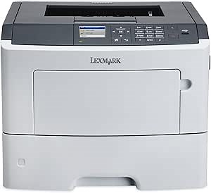 Lexmark MS617dn Compact Laser Printer, Monochrome, Networking, Duplex Printing