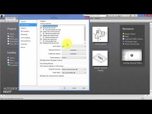 Module 2: Unit 1: Revit Architecture: The Launch Screen Video Lecture - Design Softwares