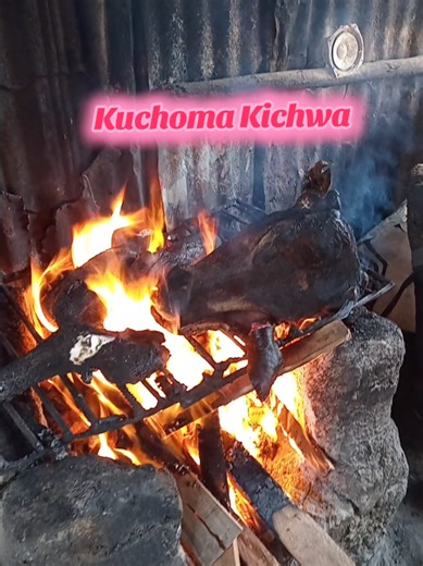 How to burn a cow head.