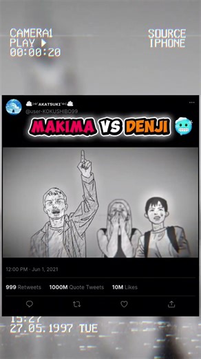 Chainsaw devil vs gun devil |||🥶|||#anime #chainsawman #amvedit #avee_player