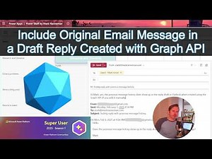 UPDATE: Include Original Email Message in Reply Created with Graph API in Power Automate