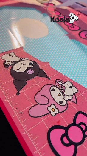 🐨🎀 Get ready to add some adorable flair to your life with DIY Hello Kitty stickers made using Koala paper! #diy #koalaphotopaper #party #gift #stickerpaper #hellokittylover