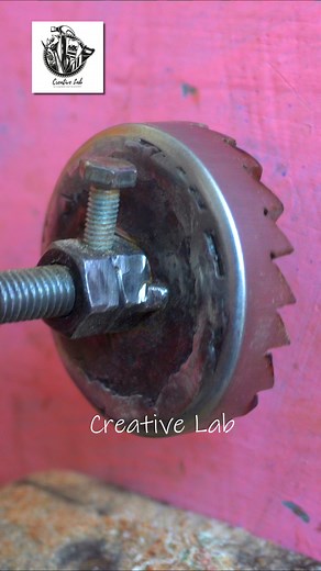 How to Make this Simple ROUND FORSTNER DRILL BIT Tool #experiment #forstner #drillbit #howto #MakeAHole #metalwork #metalworking #toolsteel #toolsforsuccess #toolsforliving #toolsthatworkforyou #toolslovers #reels #viralizarreels #reelsvideo #reelsforyou #reelsfbviral #reelsinstagram #reelsfbpage #reel2024 #reelfbfyp #reelsfb #fyp #foryou #foryourpage #4u #4youpage #shortsvideos #diycrafts #lifehacks #lifehack101 #trendingreels #creativelab --------------------------------------------------- 👉�