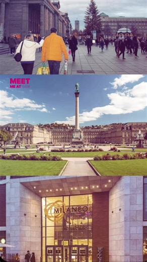 Discover Stuttgart's Milaneo and Schlossplatz