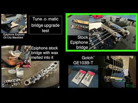 Tune-o-matic bridge upgrade - does it sound different?