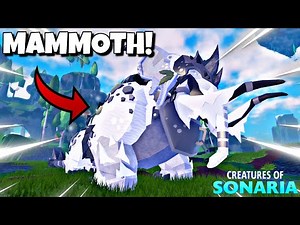 MAMMOTH CREATURE! PACEDEGON Showcase! | Creatures of Sonaria