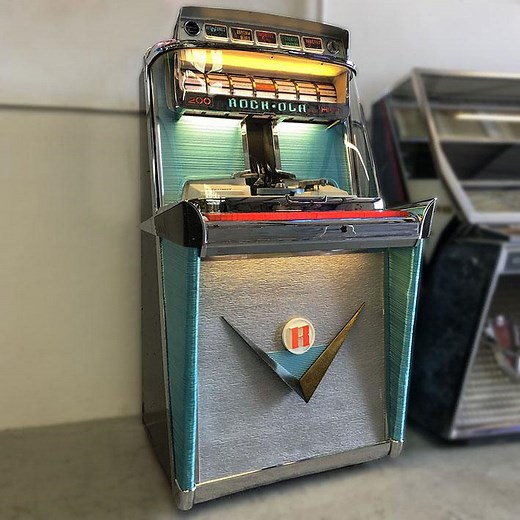 1959 Rock-Ola Tempo I 1475 Vinyl Jukebox