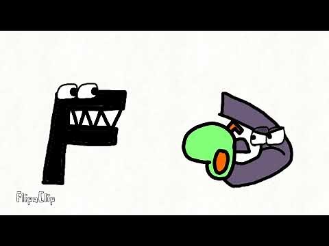 A B C D E F Gun!! (Alphabet Lore Meme)