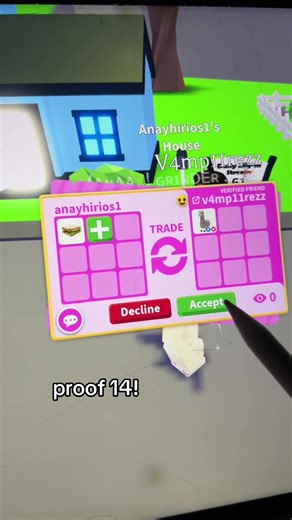 thank uuu so much!! @乙乇ズ 🦇 #fyppp #viralll #adoptme #mm2 #proofs