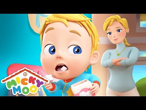 Johny Johny Yes Papa | Micky Moo Nursery Rhymes & Kids Songs