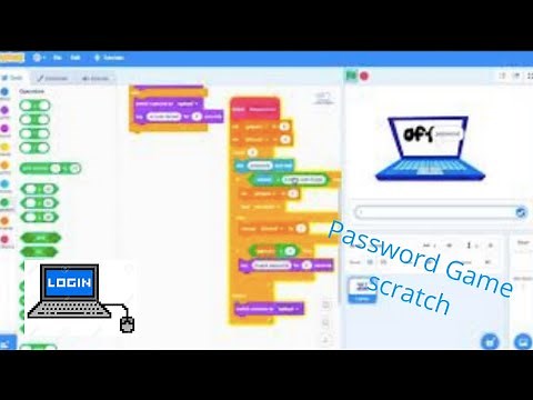 How to make a guess the password game in scratch Easy !!