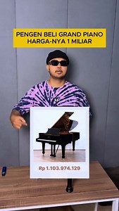 65K views · 1.6K reactions | beli grand piano 1 miliar . link pembelian Grand Piano Mini di bio gua ya #reels | Tutorial Gitar - Arya Nara | Facebook