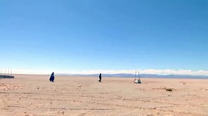 Bolivia’s second-largest lake disappears