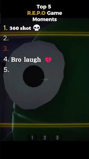 Top 5 R.E.P.O Game Moments PART 7 #repogame #shorts