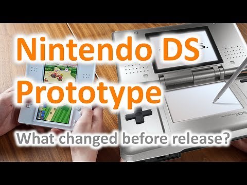Nintendo DS Prototype - What changed before release?