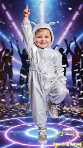 Cute baby breathtaking dance performance. #cute #baby