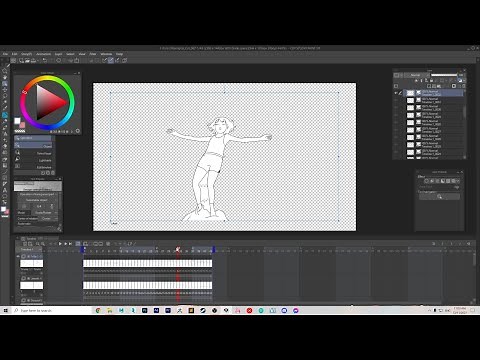 Clip Studio Paint - Merging Animation Folders Workaround