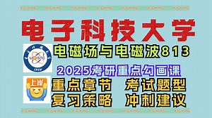 电子科技大学\u002F电磁场与电磁波813\u002F专业课重点勾画\u002F重点章节介绍\u002F通信电子信息类考研