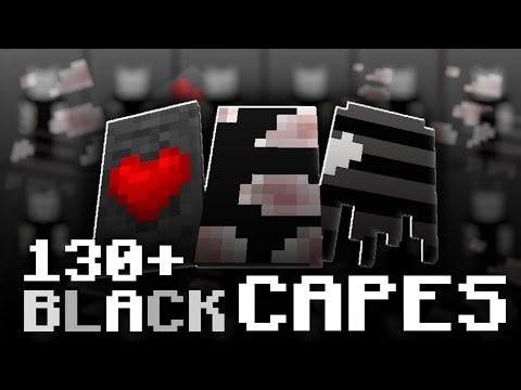 All Black Capes In One Skinpack. MCPE/BE (works on HIVE)