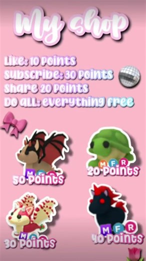 My adopt me shop!! // what will you buy?? // #freerobux #roblox # #robux #giveawayyy #adoptme