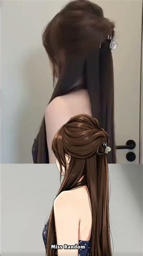 Easy Everyday Hairstyle Tutorial 💁‍♀️ | Quick & Cute Hairstyles for Girls#viral#trending