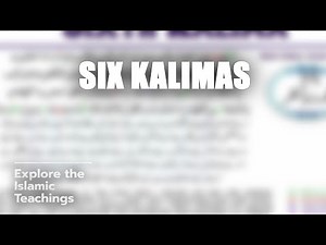 Discover the Six Kalimas | Islamic Teachings Explained! 🕌📜