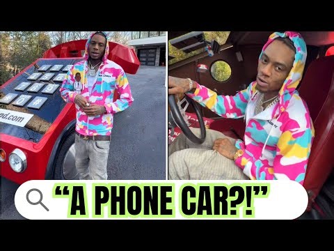 Soulja Boy FIRST Rapper With A Telephone Car & AI Voice Clone