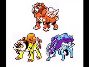 Pokemon Crystal - Suicune/Entei/Raikou Encounter