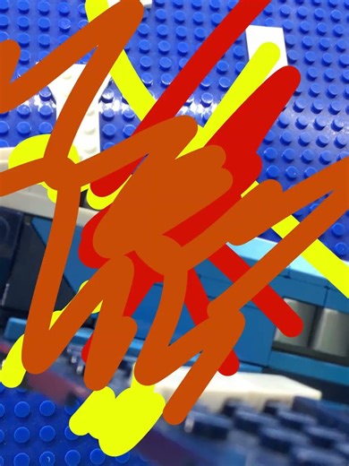 Plane crash then monster truck #lego #johnthelegoman #legoanimation #legostopmotion