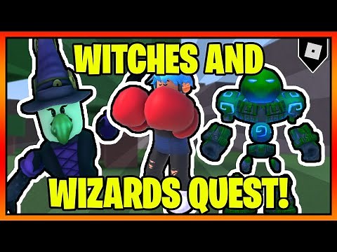 How to complete the WITCHES V.S WIZARDS EVENT + BOXING GLOVES INGREDIENT in WACKY WIZARDS 🧙 | Roblox