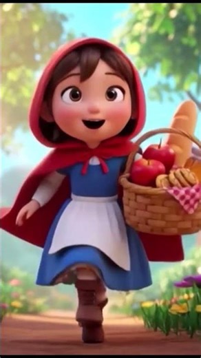 🍎🌲 Little Ruby Hood Forest Walk 🌲 | Kids Nursery Rhyme