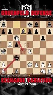 Gruenfeld Defense: Exchange Variation #chess #chessgrandmaster #chessplayer #chessopenings