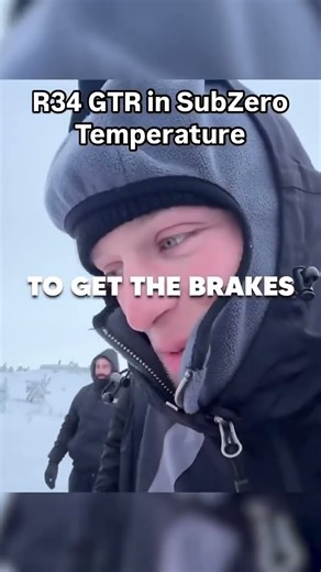 This is wild…The R34 GTR under extreme weather with #gtr #nissanskyline #R34gtr #gtrlife