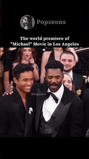 The world premiere of "Michael" Movie in Los Angeles