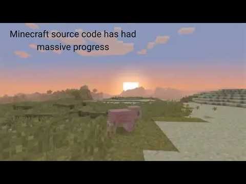The Minecraft source code has come so far