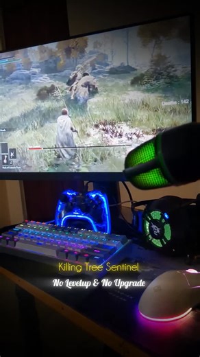 @team404live_ | Killing Tree Sentinel with No Levelup & Upgrade #eldenring #eldenringgameplay | Instagram
