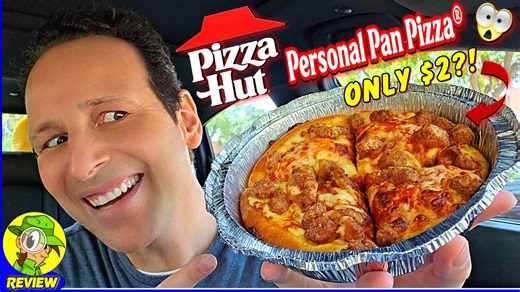 Pizza Hut® Personal Pan Pizza Review Can You Resist It?!