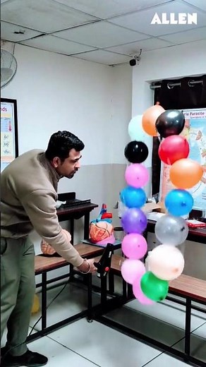 Magic or Science? 🎈 The Floating Balloon Experiment #allen