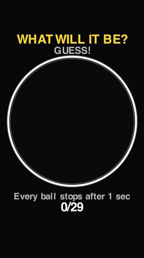 Winter Wonderland Tree Forms From Bouncing Balls! #shorts