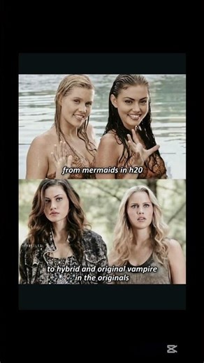 Oh nor Cleor😅 from 🧜‍♀️ to hybrid &🧛‍♀️in tvd Have u watch h2o & the Original? #thevampirediares