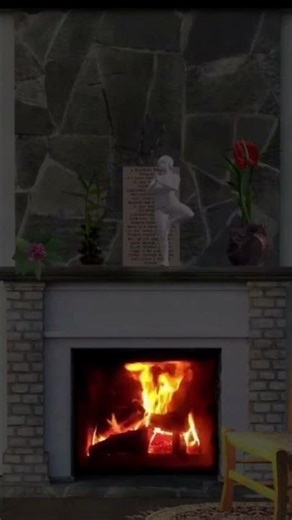 Relaxing and Crackling Fireplace Sounds | #shorts #fireplacesounds #fireplaceambience #sleepsounds