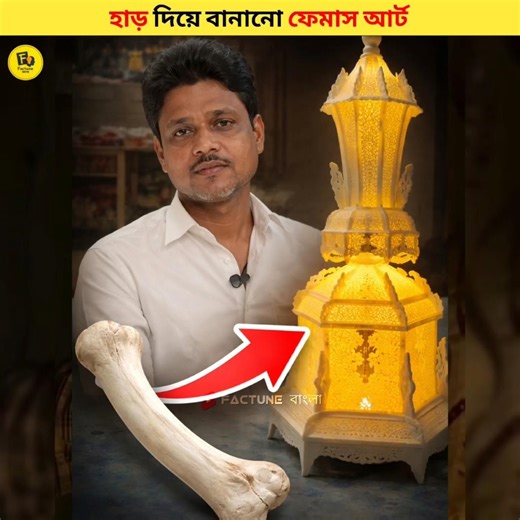 India-র Rare Bone Carving Art #shorts