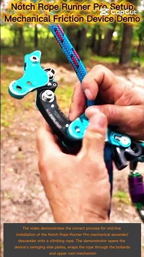 Climbing Gear Essentials: How to Rig the Notch Rope Runner Pro