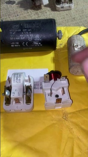Danfoss compressor Relay Info (Requires for fridge starter) #refrigerator #relay #track #homemade