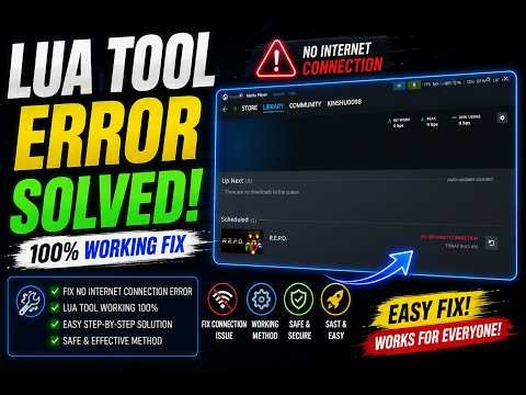LUA Tool Error Solved! 🔥 | Easy Fix & Working Method