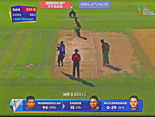 Bangladesh vs. New Zealand 2015 Cricket World Cup