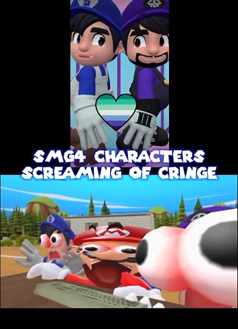 SMG4 Characters Scream To Cringe